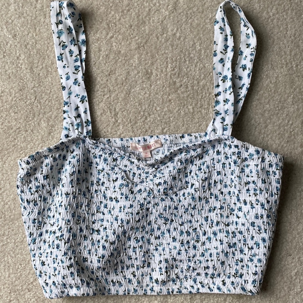 PacSun Floral Crop Top